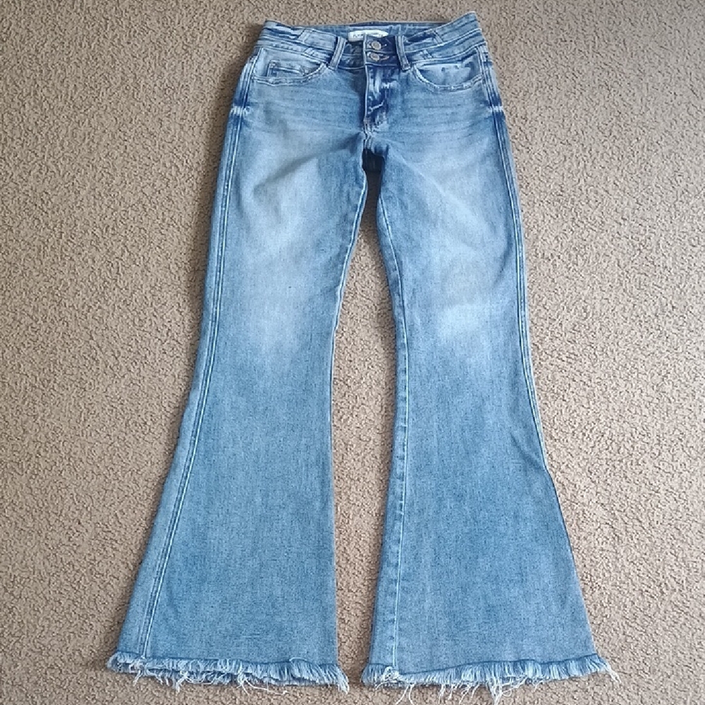 Flying Monkey Light Blue Flare Jeans